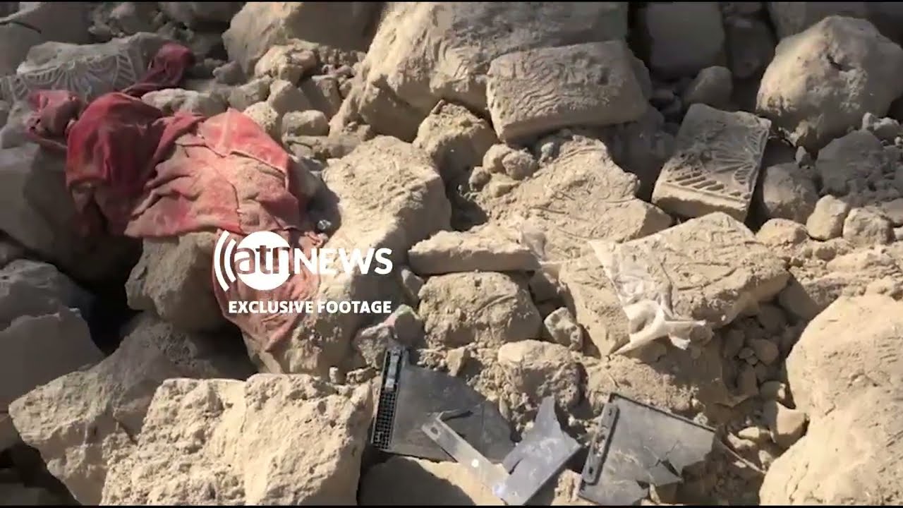 Aftermath of Pakistani air strike in Afghanistan's Nangarhar province