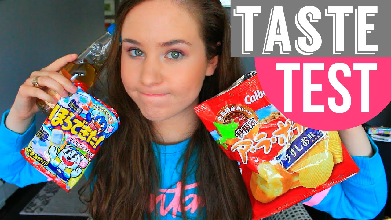 TRYING JAPANESE CANDY FOOD SNACKS Taste Test