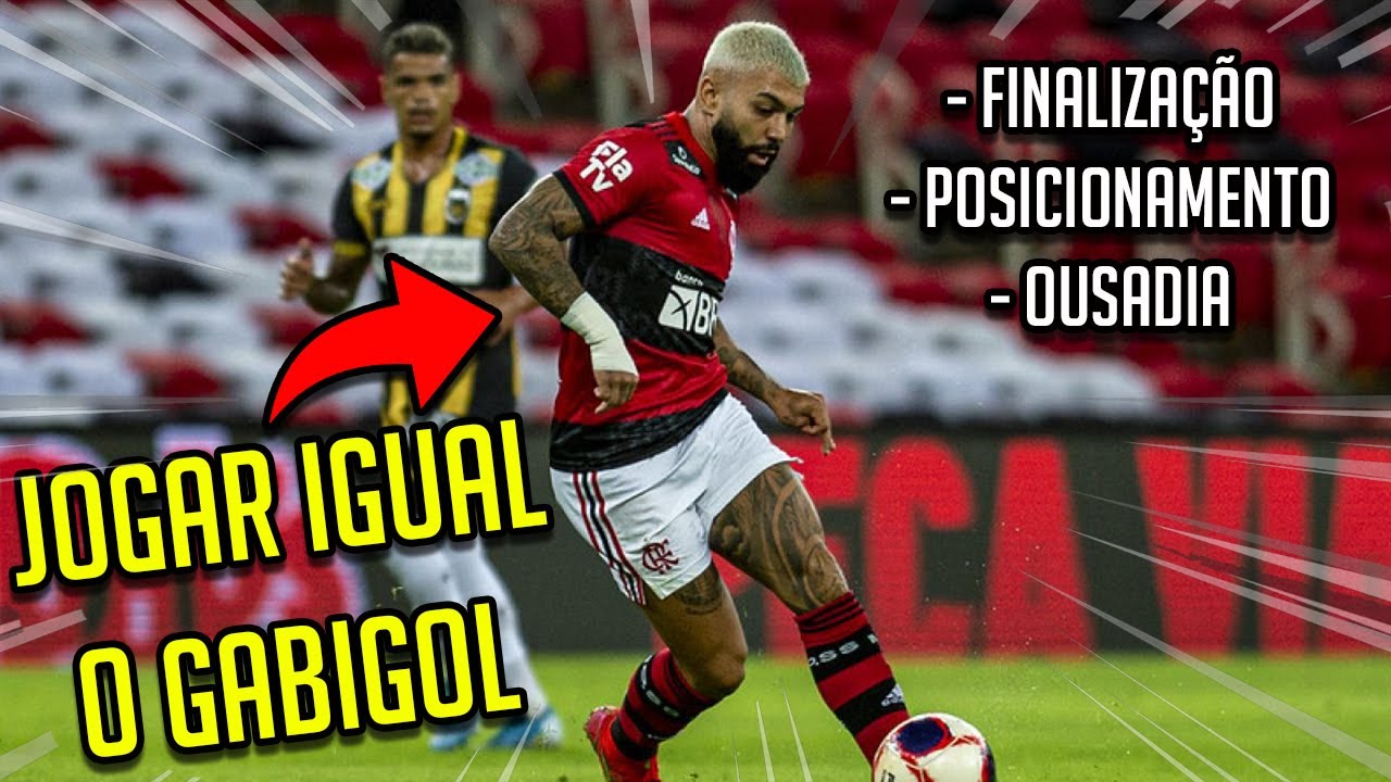DICAS PARA JOGAR IGUAL O GABIGOL DO FLAMENGO (CENTROAVANTE)
