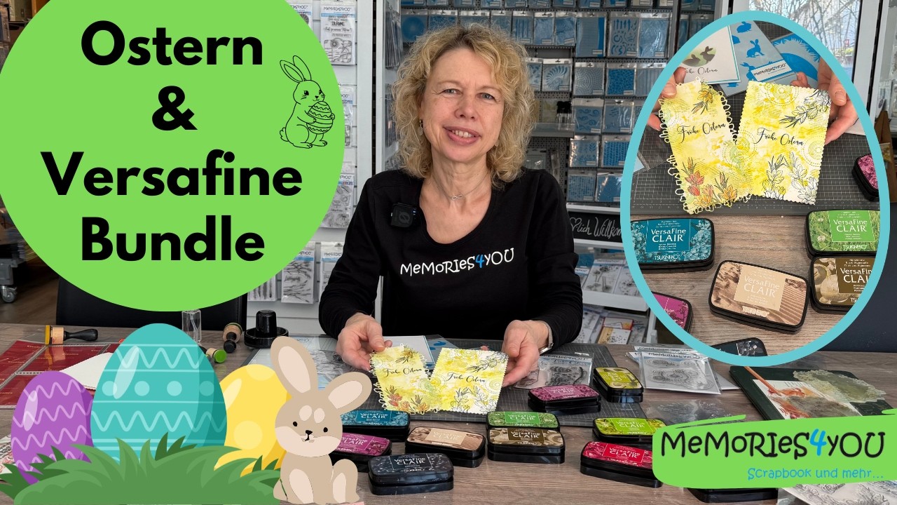 Memories4you - OSTERKARTEN vorbereiten und FARBEN-Bundle