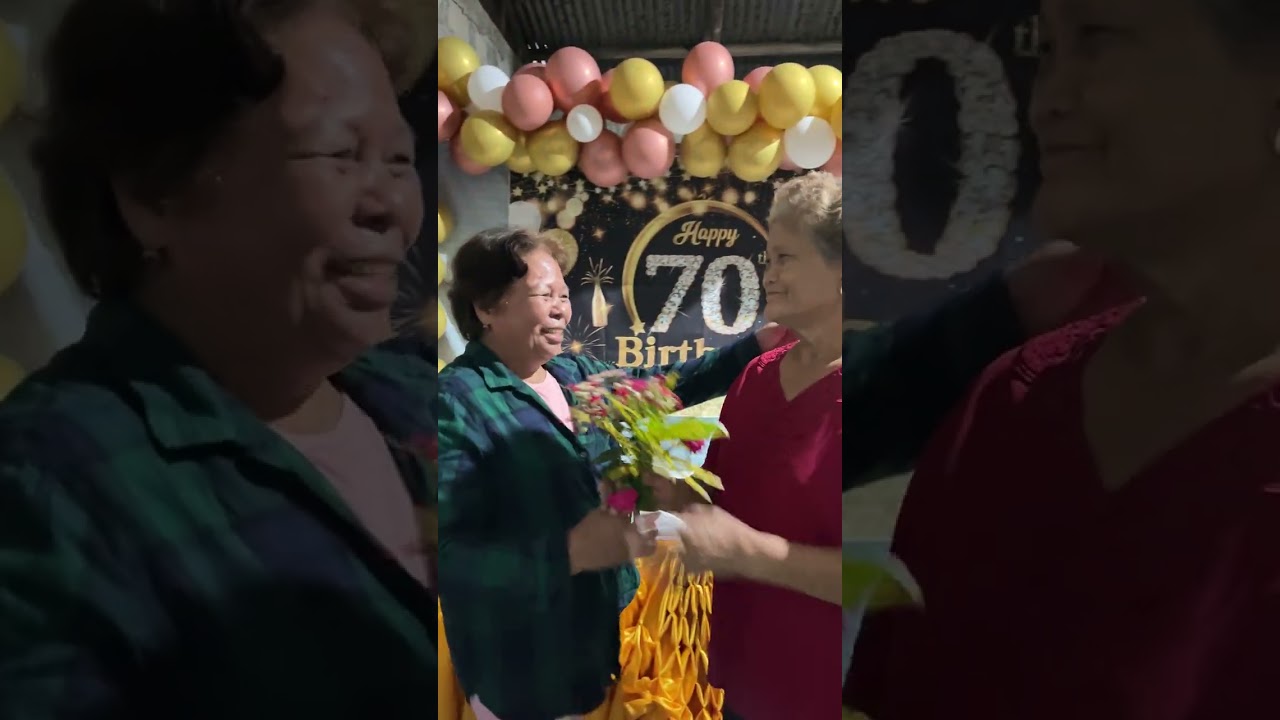 Nanay 70th Birthday