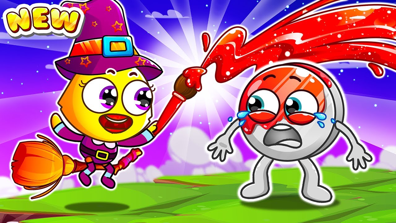 Lost Color Circle, Square and Triangle 😭🔴| Oh No That's Not My Color | Funny Kids Songs Lamba Lamby