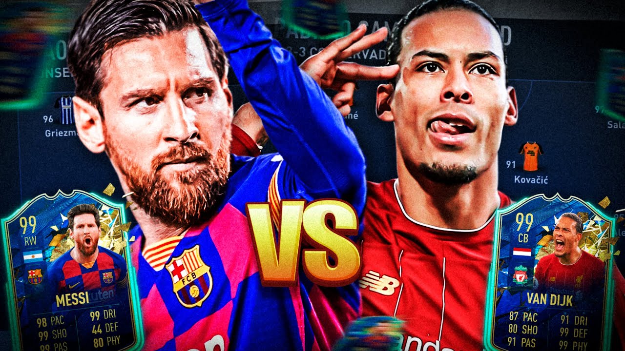 TOTS DA PREMIER LEAGUE VS TOTS DA LALIGA! QUEM LEVA A MELHOR? FIFA 20 EXPERIMENTO