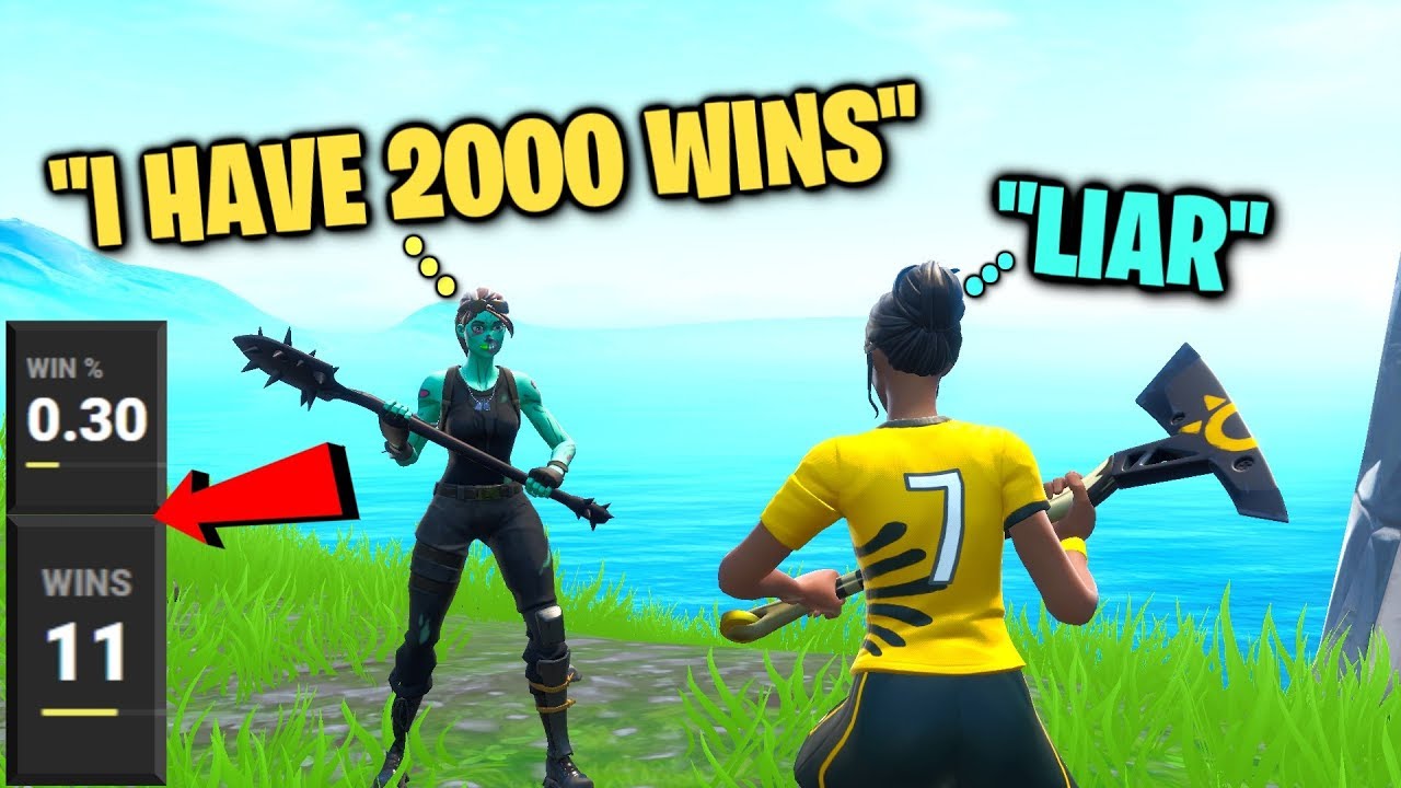 I EXPOSED my random duos STATS in Fortnite... (they lied)