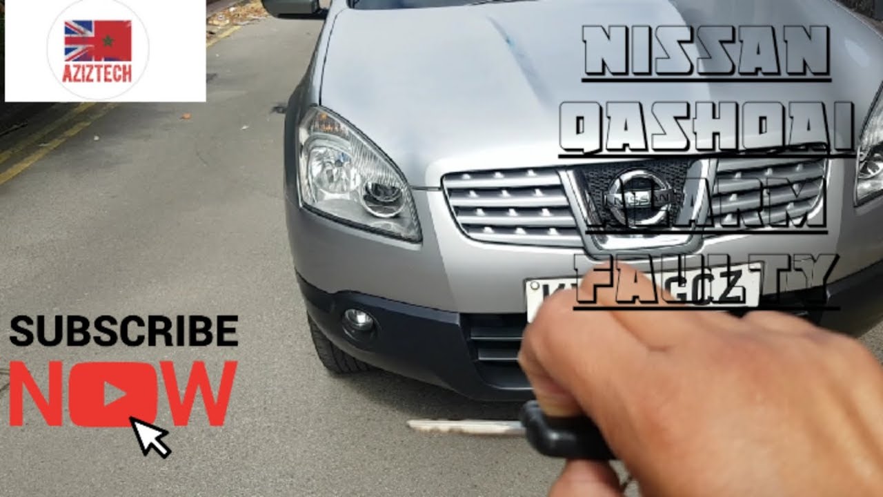 Nissan Qashqai faulty car key 🗝