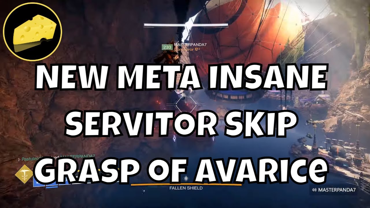 Fast Ascendant Shards Farm - Servitor Skip GOA Cheese - Fast Speedrun - Master Grasp Avarice