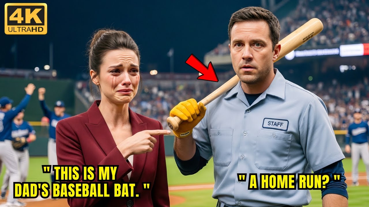 CEO Looked Down on Single Dad Janitor—Until He Hit the Home Run That Saved Her Entire Team