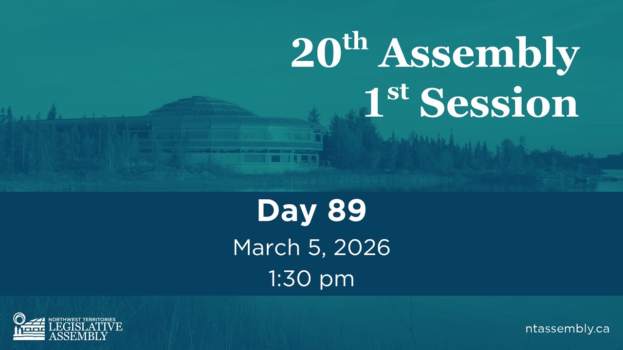 20th Legislative Assembly, 1st Session, Day 89 - Dëne Sųłıné Yatıé / Chipewyan Interpretation