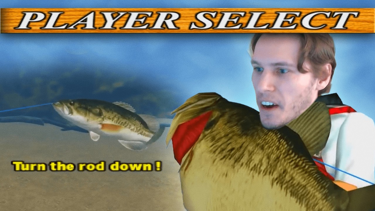 Jerma Learns How to Fish - Jerma Plays Sega Bass Fishing