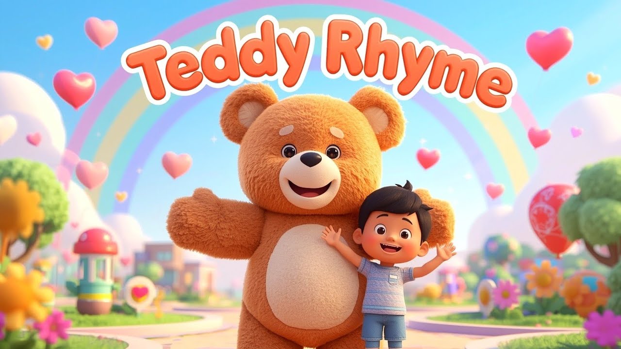 My Cute Little Teddy | Nursery Song for Kids | Fun & Playful Teddy Song for Toddlers