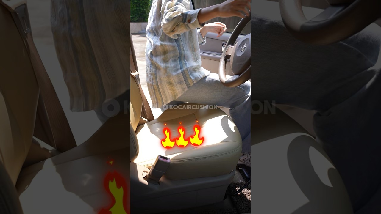 Air Cushion for Car Seat #cushions #seatcushion #carseatcushion #sedentary #driving #backpainrelief