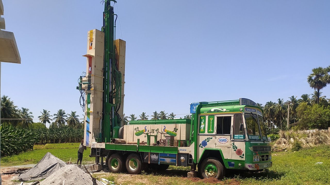 Borewell Drilling || Water Well Drilling || Borewell Video || Water Searching || Box Mounting Rig