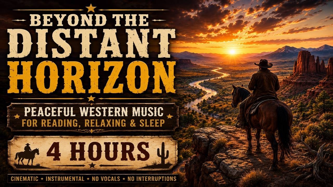 Epic Western Instrumental Journey | Cinematic Soundscapes | 4 Hours