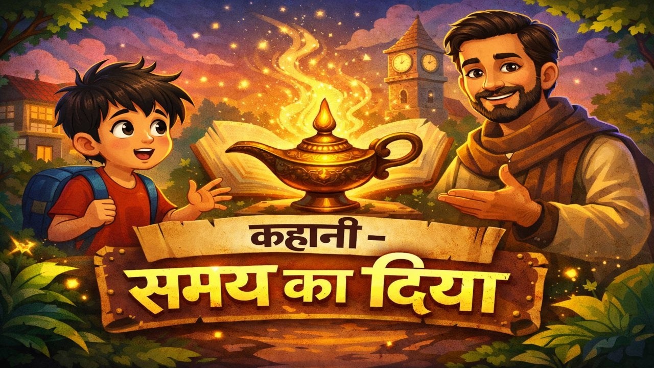 Jaadui Diya|Moral stories|Magic Story|HindiKahani|Cartoon Story|#youtubeviral #moralstories