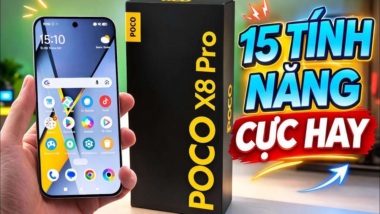 15 TÍNH NĂNG VÀ MẸO CỰC HAY TRÊN POCO X8 PRO BẠN NÊN BIẾT !!!