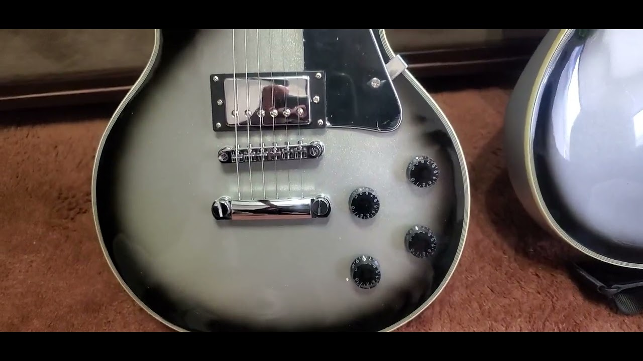 Silverburst LP Chibson unboxing and first look