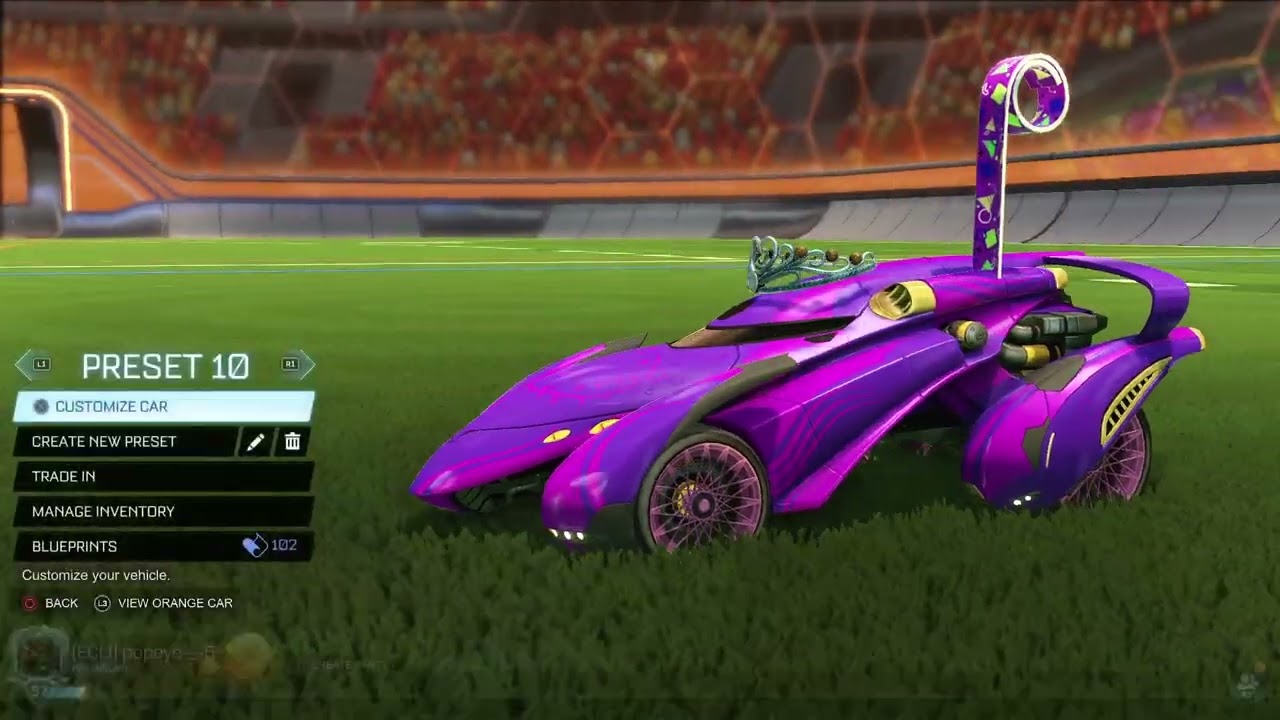 Rocket League_ disguised as a girl