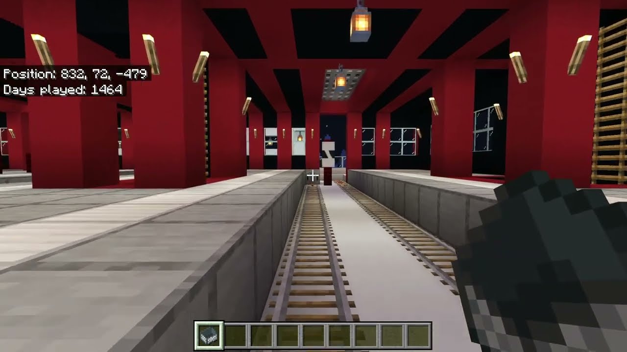 Minecraft railway Cabride: El Mavima Rail InterCity 3. Bergendal Central to Waterheuvel Centre.