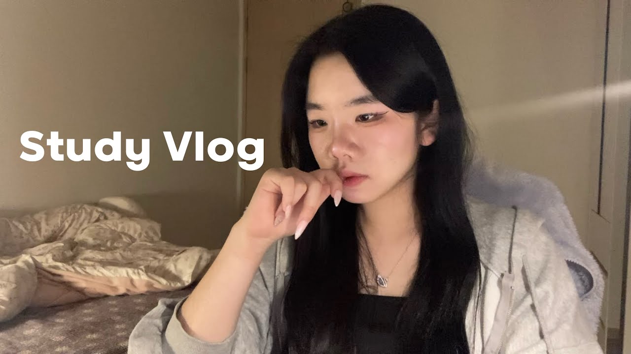 공모전 말아먹은 정신없는 대학생의 하루😵‍💫 | 48시간 밀착 공부 브이로그•세종대학교•알바•공부법•일상•다이어트•먹방•05년생•21살•VLOG
