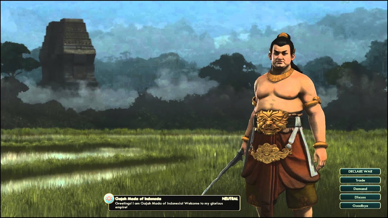 Civilization V OST | Gajah Mada Peace Theme | Udan Mas
