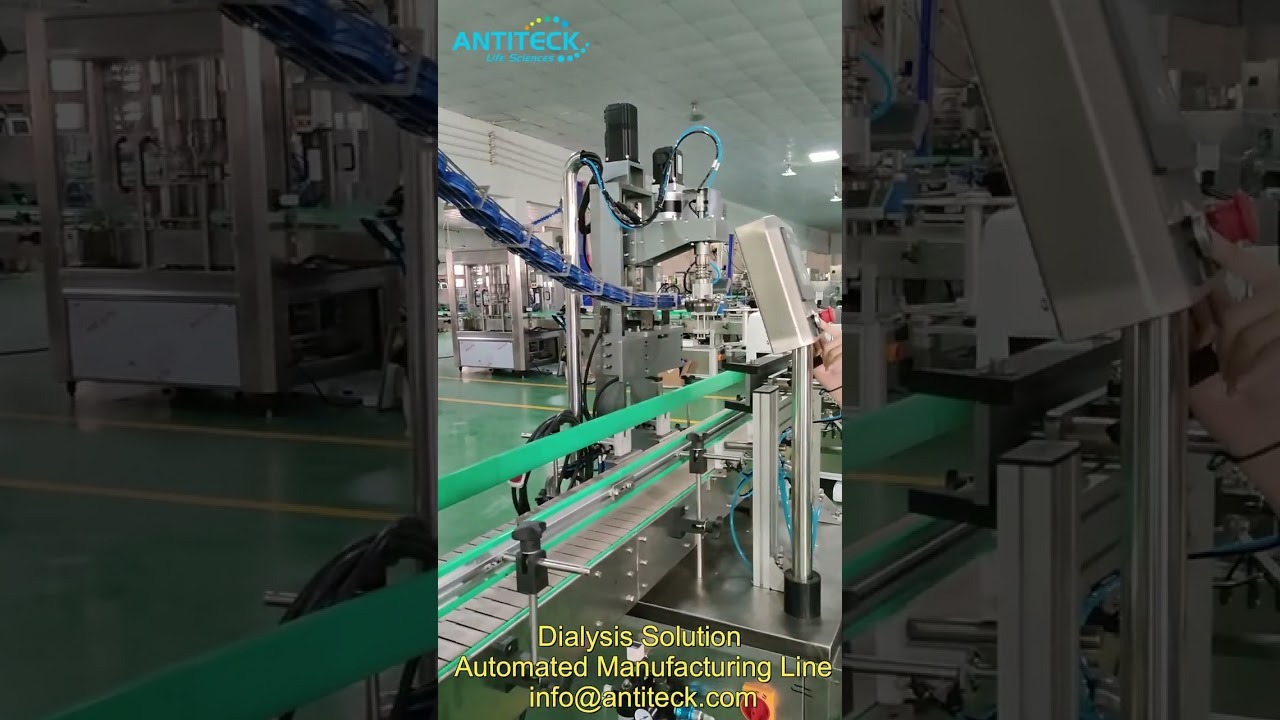 How To Manufacture Hemodialysis Solution? Dialysis Solution Manufacturing Line - Dialysis - ANTITECK