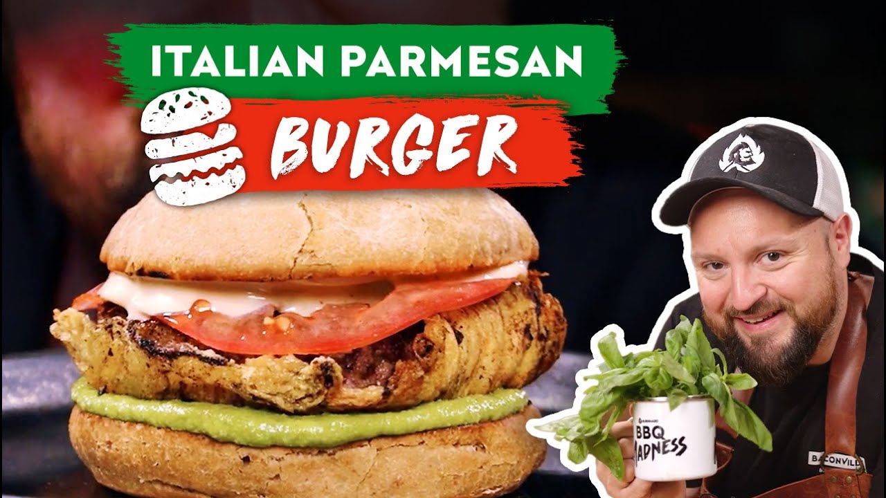 Italian Parmesan Burger | BBQ Madness
