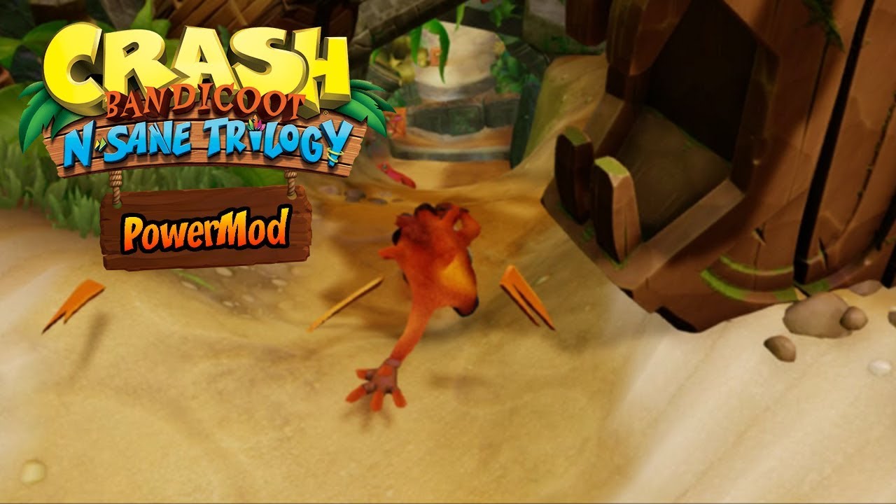 N.Sane Trilogy but with Crash 2 moves in Crash 1 (PowerMod Release)