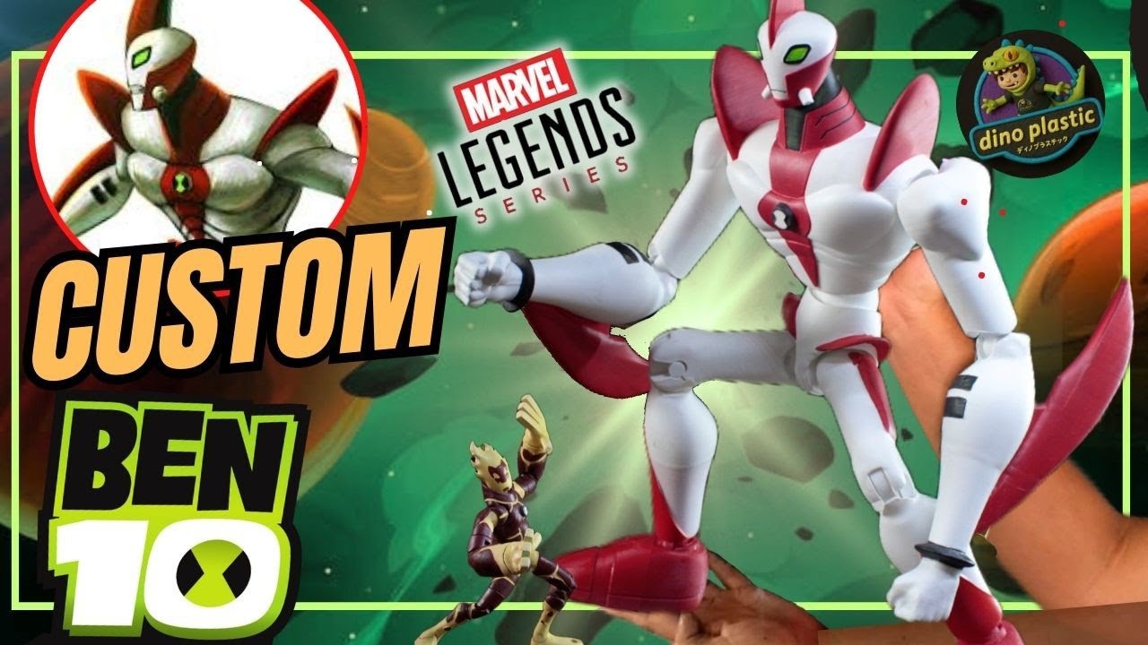 Hice la figura de muy grande custom Ben 10!!!!!! #custom #ben10 