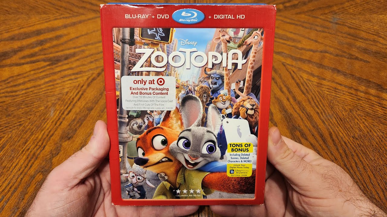 Zootopia Home Video #3 - Target Exclusive Blu-Ray