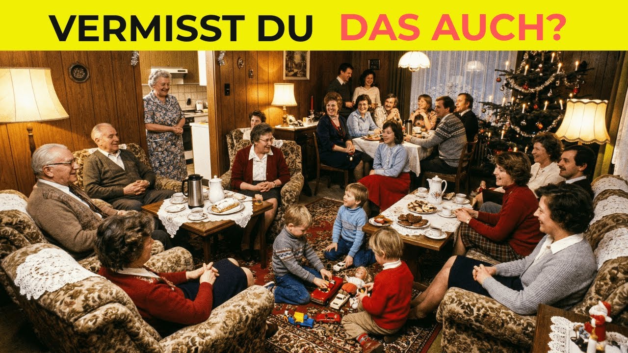 Als Weihnachten noch Magie war: 12 vergessene Traditionen der 80er