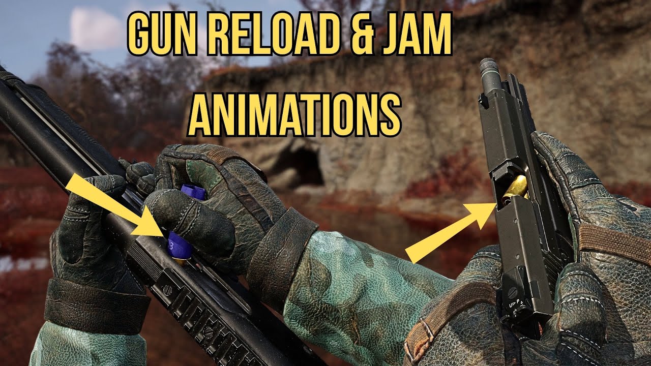 All Weapon Reloads & Jamming Animations in S.T.A.L.K.E.R. 2 [4K 60FPS]