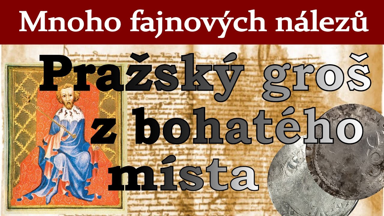 S detektorem za pokladem #38 Pražský groš z bohatého místa