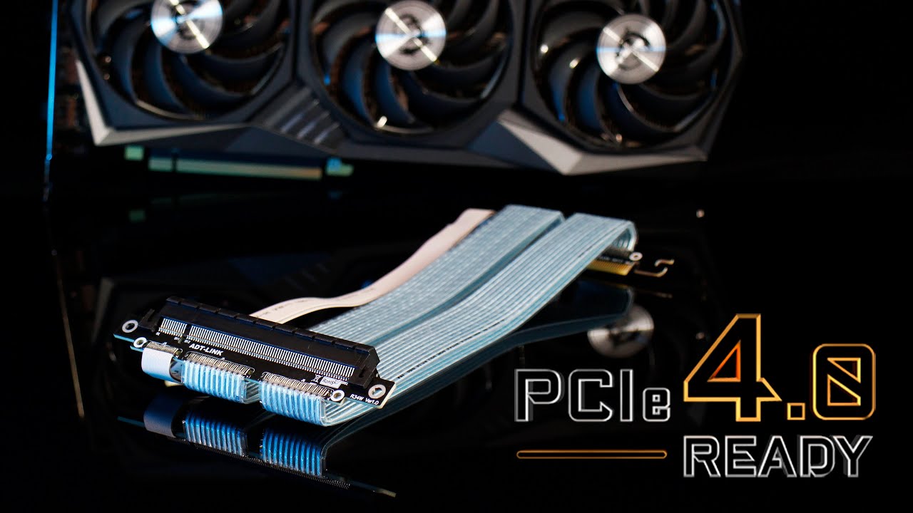 RISER для Видеокарт с PCIe Gen 4.0