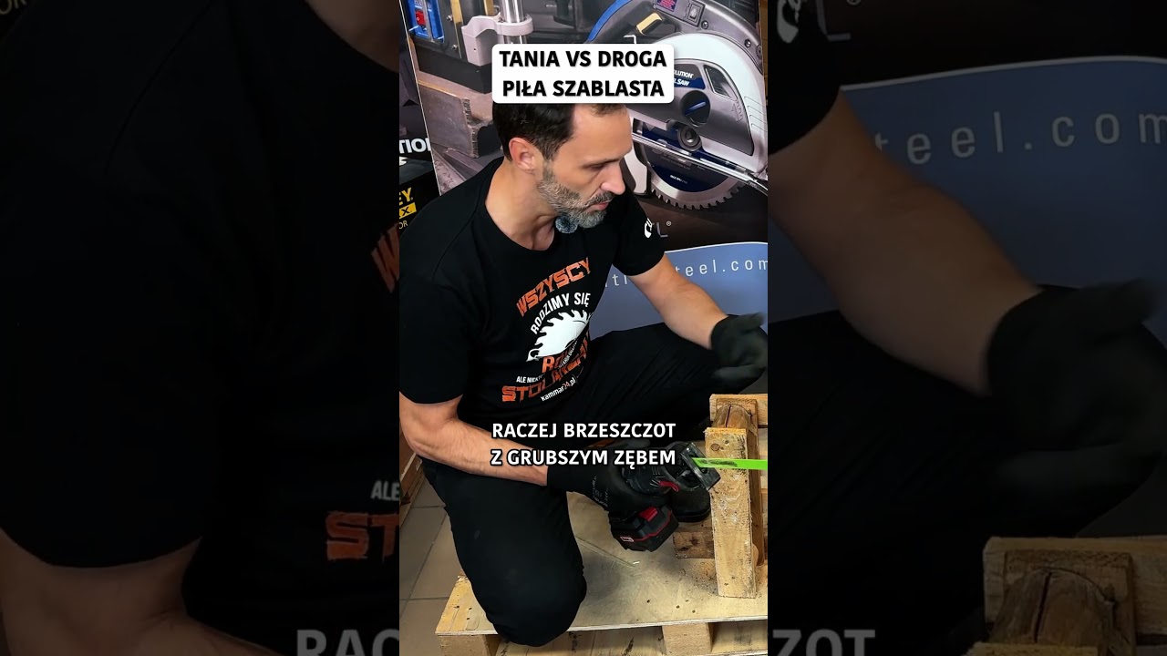 Piła szablasta - Tania vs Droga