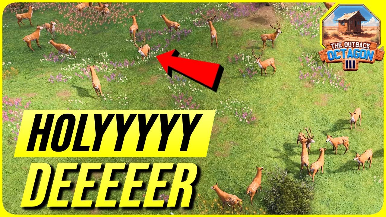 Outback Octagon 3 - There Are Genuinely 5000 Deer On This Map [Game 9]