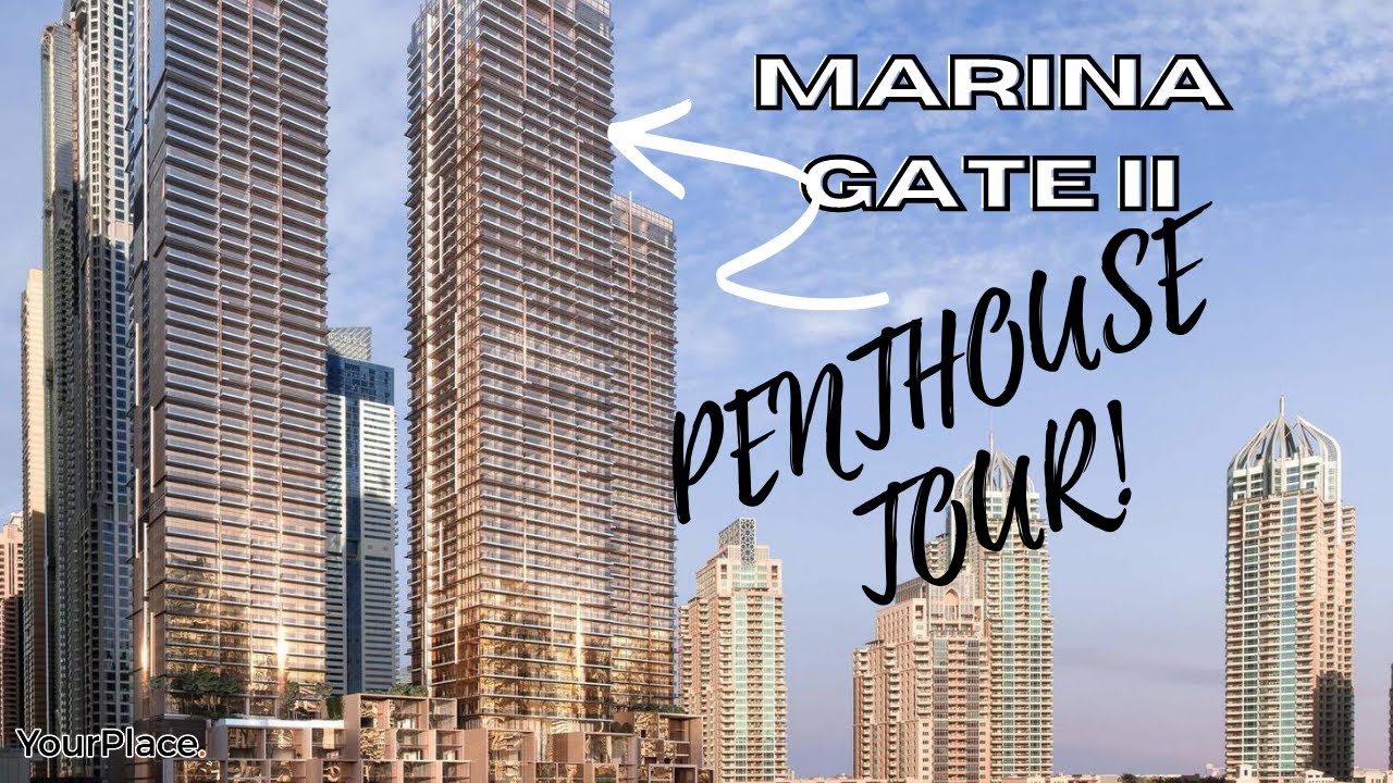 Penthouse Video Tour a Dubai Marina Gate II in Italiano | YourPlace