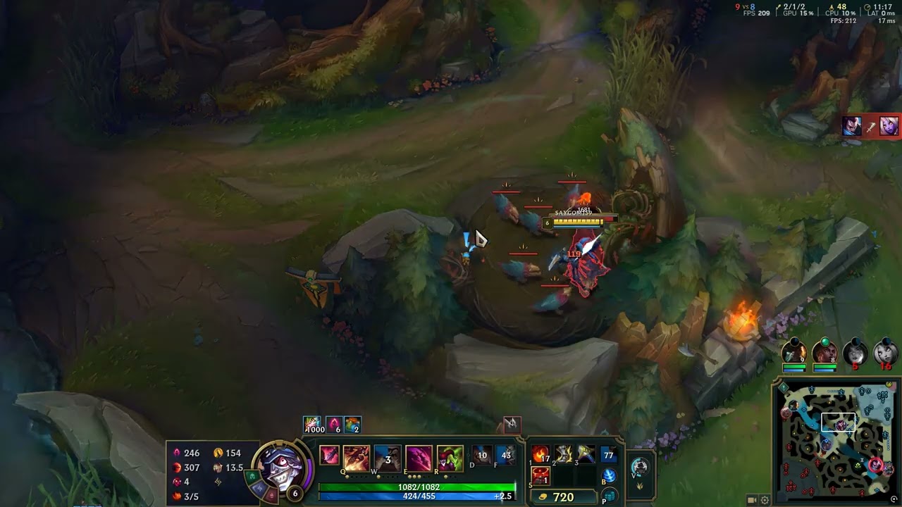 lol jogada de shaco jungle