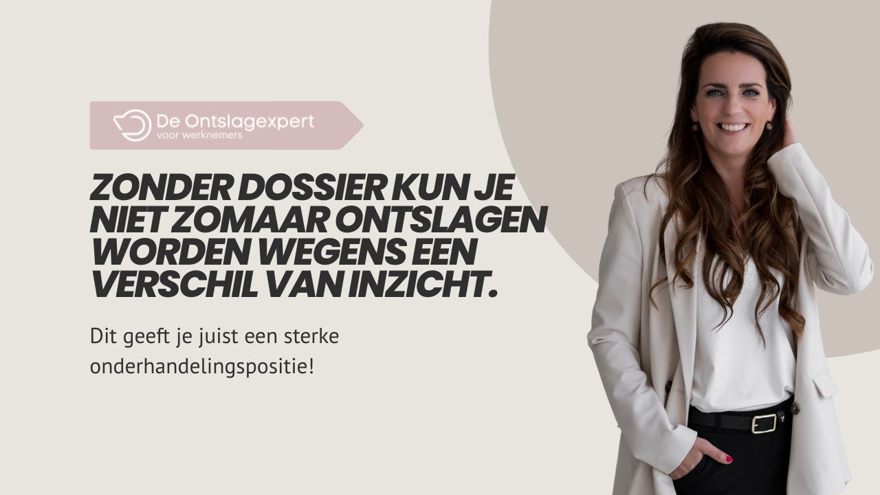 Je bent niet ontslagen tot er 2 handtekeningen onder de VSO staan. Je hebt meer macht dan je denkt!