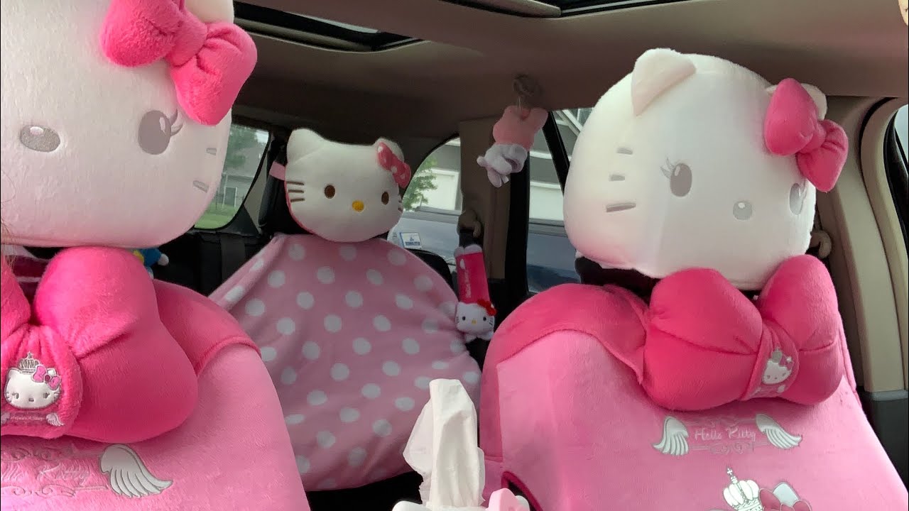 My Hell kitty  #CAR TOUR  PINK  #hellokitty