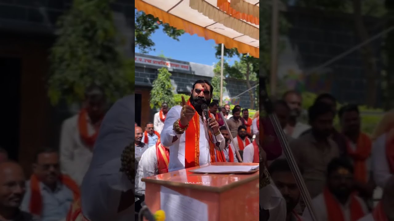 Santosh Bangar Speech | Banduk ki Goli Aur Santosh Bangar Ki boli #mla #aamdar #hingoli