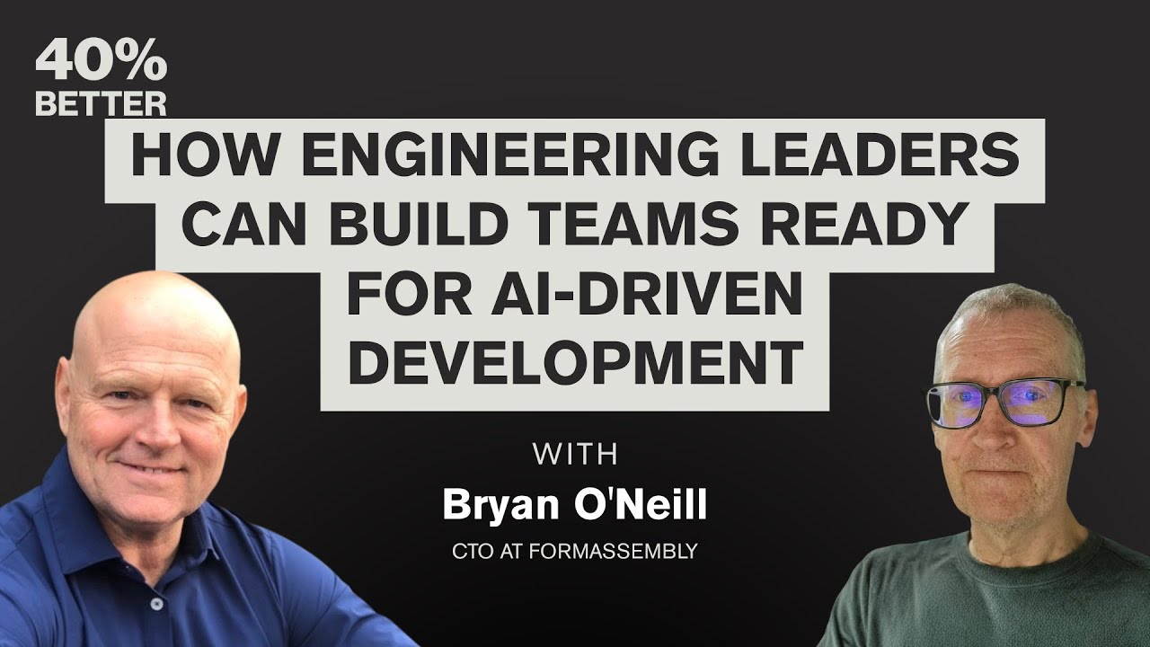 SE01E90 - How Engineering Leaders Can Build Teams Ready for AI Driven Development | Bryan O'Neill