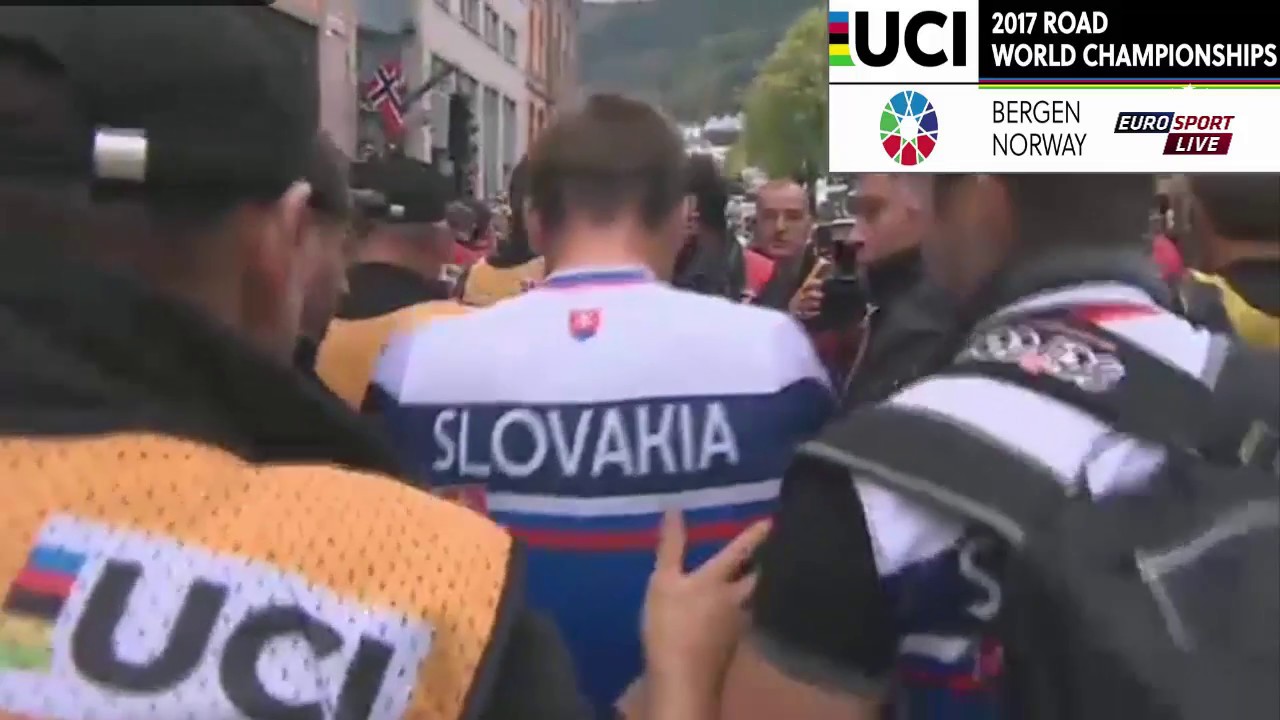 Mistrzostwa świata, Bergen 2017, Peter Sagan 3 raz ! [PL]