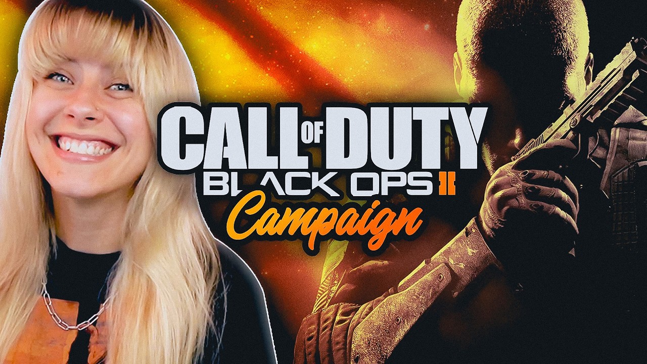 FIRST TIME PLAYING BLACK OPS 2 CAMPAIGN 🧡 ... + ON VETERAN BECAUSE WE LOVE OURSELVES | NoisyButters