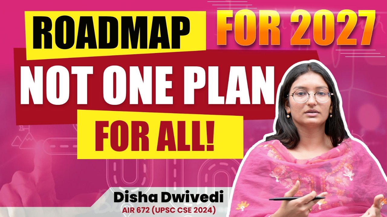 UPSC 2027 Roadmap | 1 Year Plan to Clear UPSC that Nobody Tells You by Ranker Disha Ma&rsquo;am