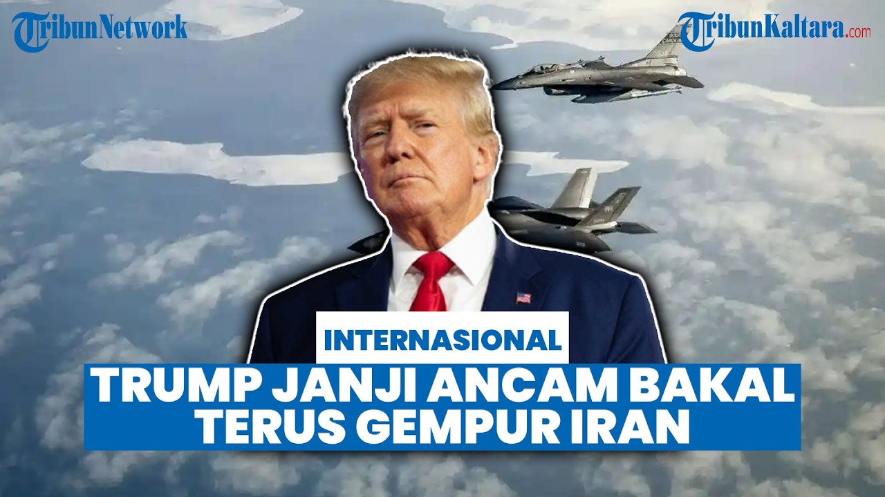 Trump Tegaskan Serangan ke Iran Akan Terus Berlanjut Meski Banyak Korban Berguguran