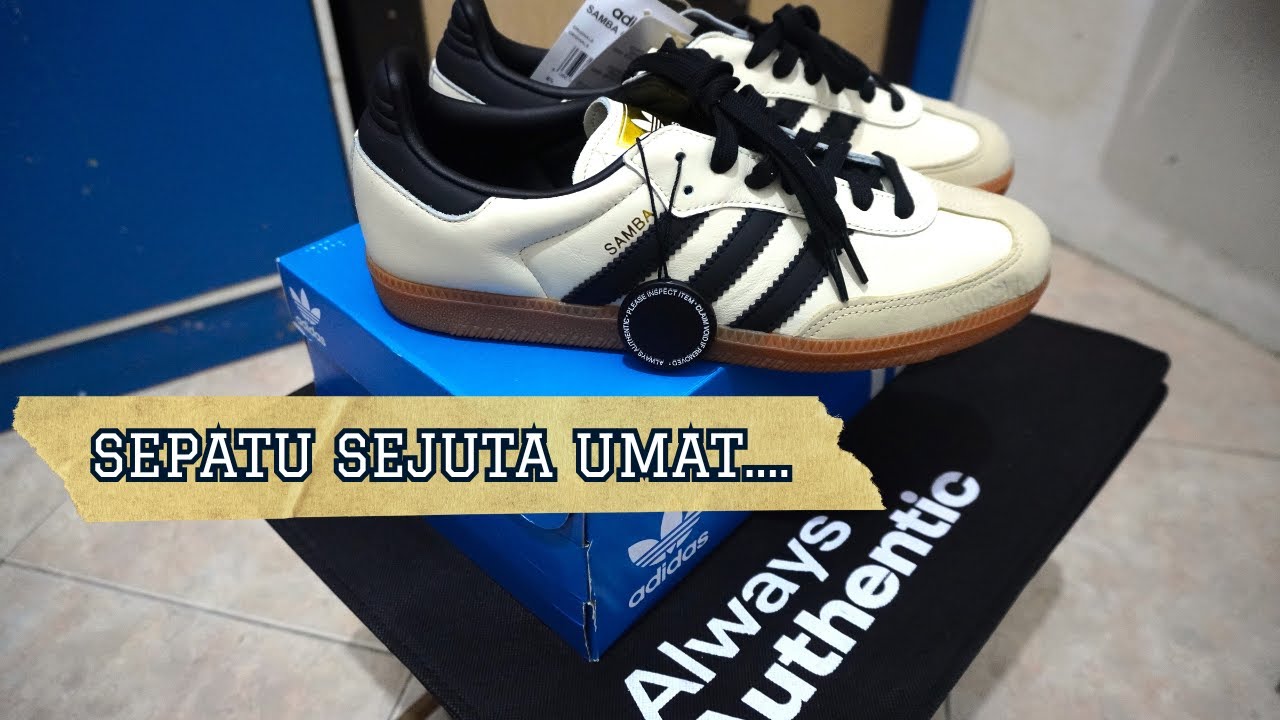UNBOXING AND REVIEW || Adidas Samba Cream White Sand Strata