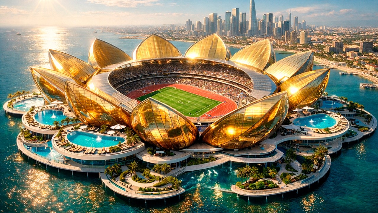¡China está construyendo estadios del Mundial tan avanzados que el mundo está en shock!
