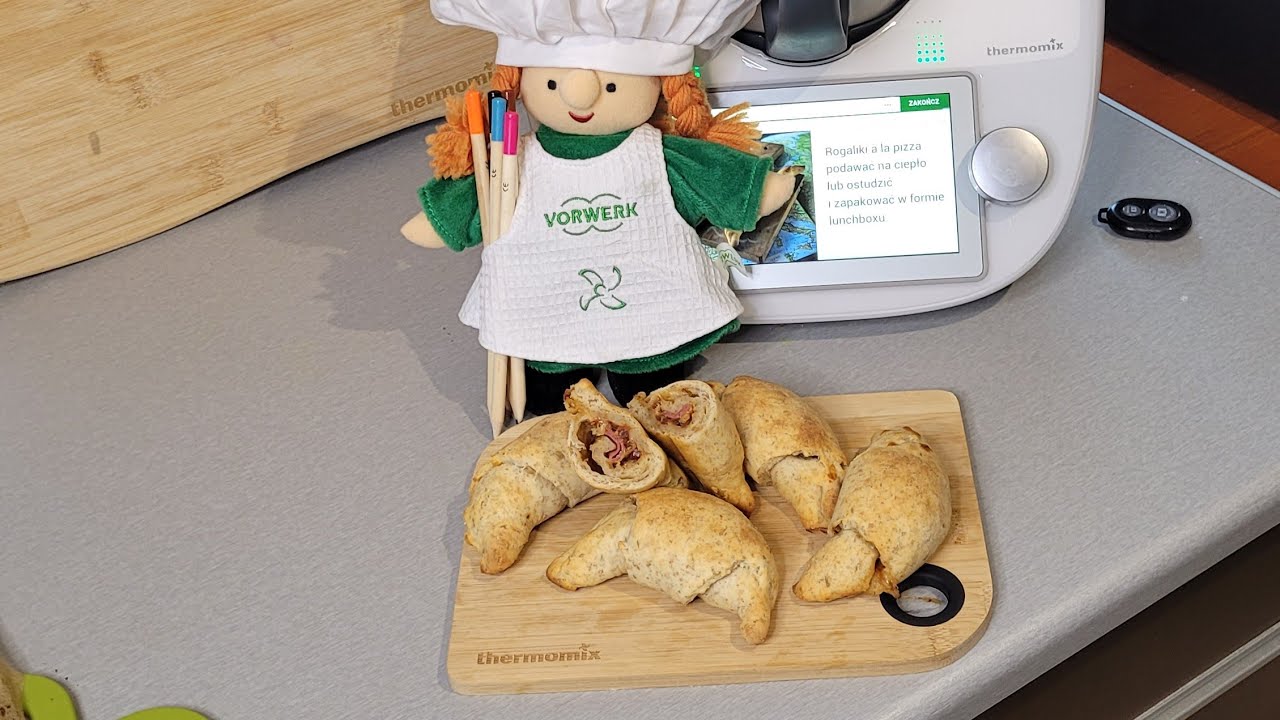 Rogaliki à la pizza. Thermomix Tm6 Gotuj z Paulitą