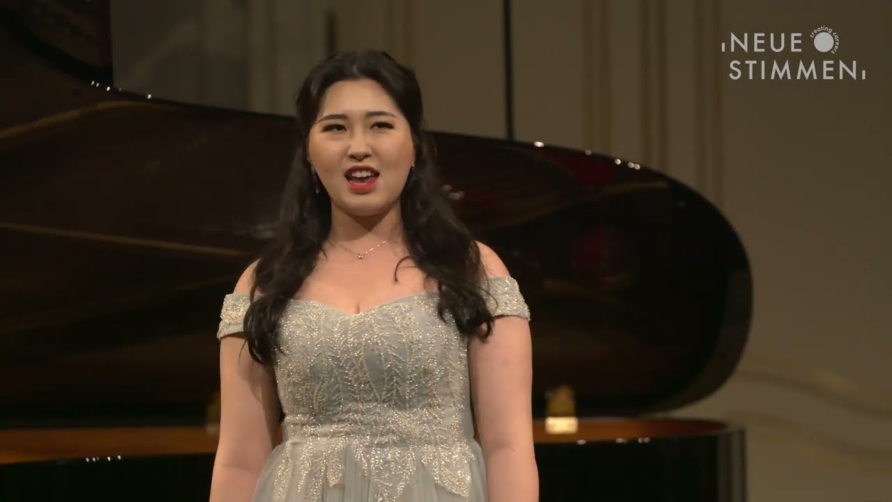 NEUE STIMMEN 2023 – Prizewinners concert: Yewon Han sings 
