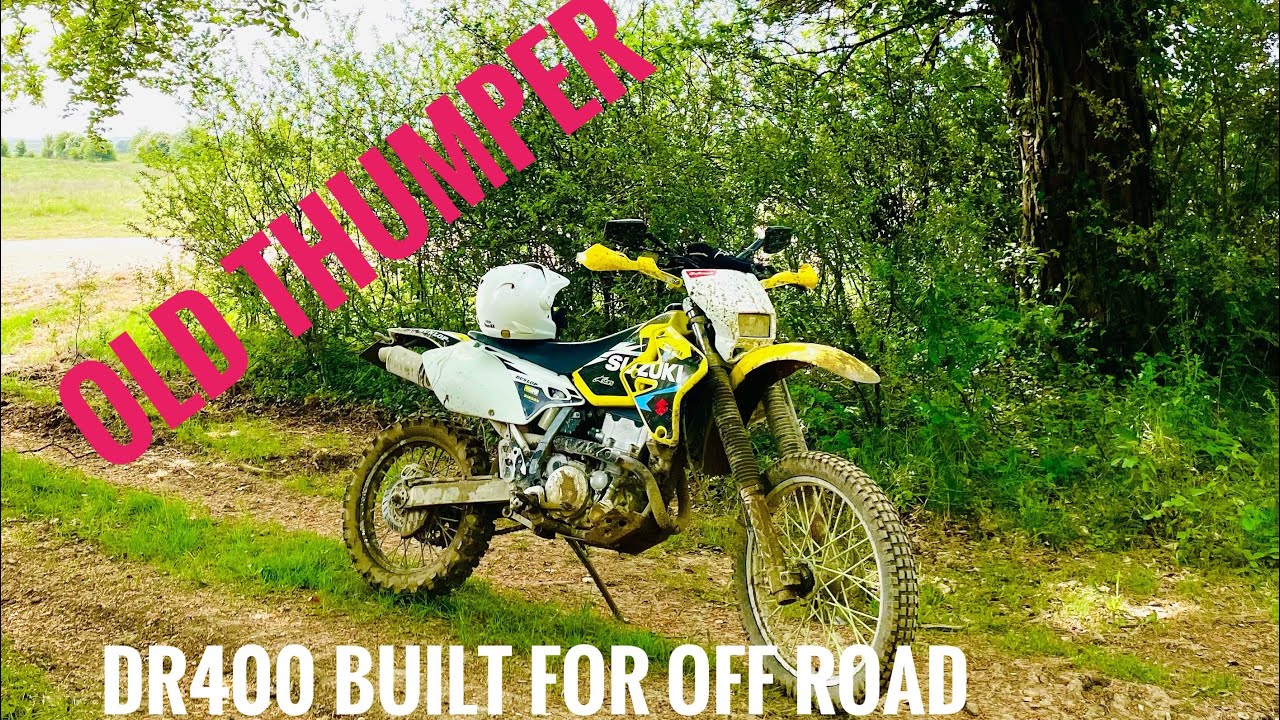 Why the Suzuki DR400 duel sport often rules the dirt